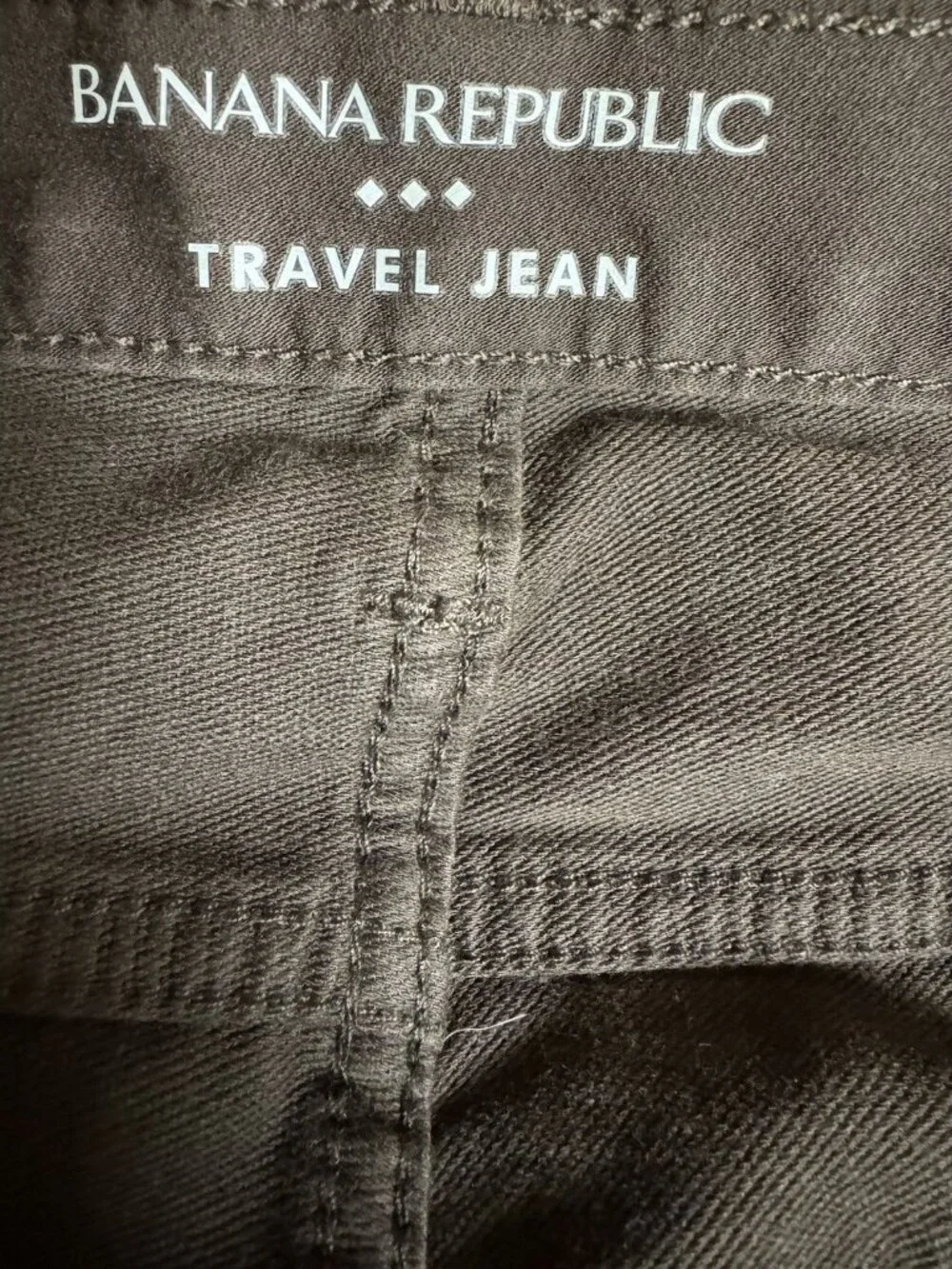 Banana Republic Travel Pants Brown Athletic Fit 32x32 Stretch